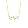 H1b7b2337f13341f39bcb4d5e5452512fw-1.webp Clear Zircon Constellation Necklace Women Capricorn Libra Aries Leo Virgo Taurus Stainless Steel Horoscope Zodiac Necklaces Gift