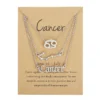 3Pcs/set 12 Zodiac Sign Necklace For Women 12 Constellation Pendant Chain Choker Birthday Jewelry With Cardboard Card