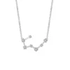 H57564bcc2c2940e587e52e7a68afafa25-1.webp Clear Zircon Constellation Necklace Women Capricorn Libra Aries Leo Virgo Taurus Stainless Steel Horoscope Zodiac Necklaces Gift
