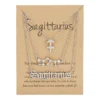 3Pcs/set 12 Zodiac Sign Necklace For Women 12 Constellation Pendant Chain Choker Birthday Jewelry With Cardboard Card