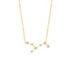 H88b77530292f408d99efe0e602e93491x-1.webp Clear Zircon Constellation Necklace Women Capricorn Libra Aries Leo Virgo Taurus Stainless Steel Horoscope Zodiac Necklaces Gift