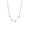H90e19379ae654220a049a2fedd0547fa8-1.webp Clear Zircon Constellation Necklace Women Capricorn Libra Aries Leo Virgo Taurus Stainless Steel Horoscope Zodiac Necklaces Gift