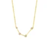Hb335ed76e3734a81b6a5b1118d2617790-1.webp Clear Zircon Constellation Necklace Women Capricorn Libra Aries Leo Virgo Taurus Stainless Steel Horoscope Zodiac Necklaces Gift