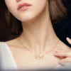Hf04b88b7b6274beca74c57a961ddb522S-1.webp Clear Zircon Constellation Necklace Women Capricorn Libra Aries Leo Virgo Taurus Stainless Steel Horoscope Zodiac Necklaces Gift